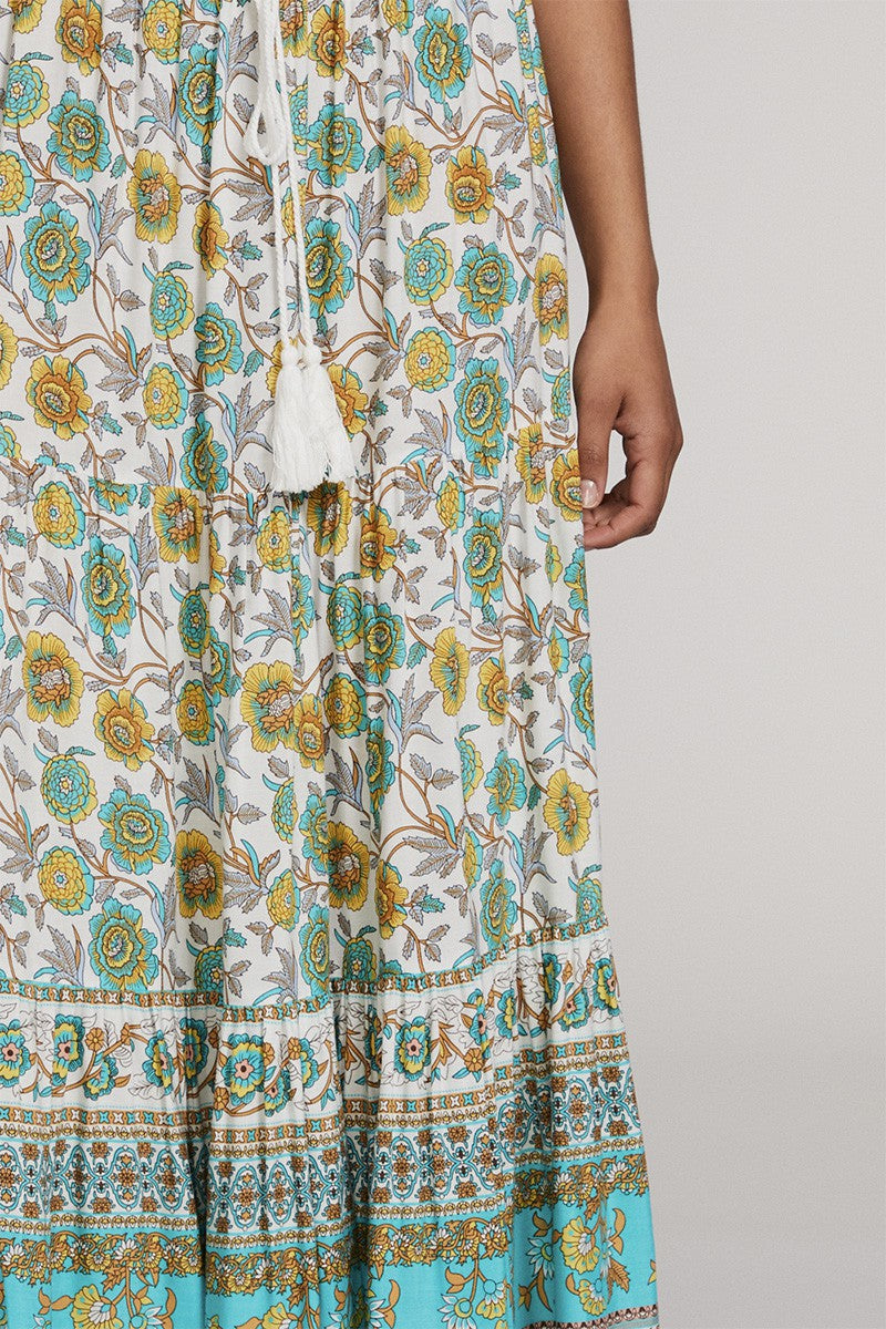 Printed Maxi Skirt
